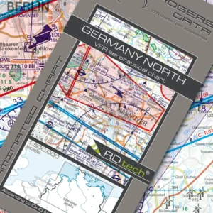 Rogers Data Germany North VFR ICAO Chart 500k