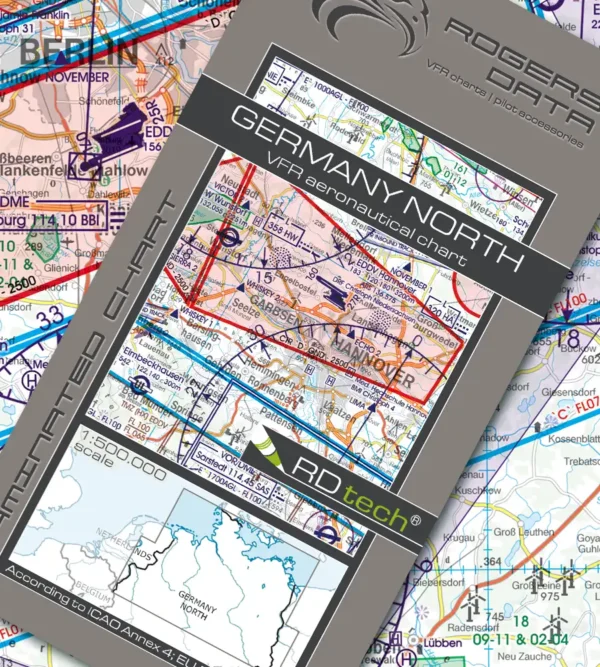 Rogers Data Germany North VFR ICAO Chart 500k