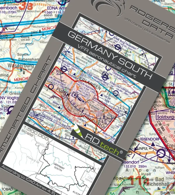 Rogers Data Germany South VFR ICAO Chart 500k