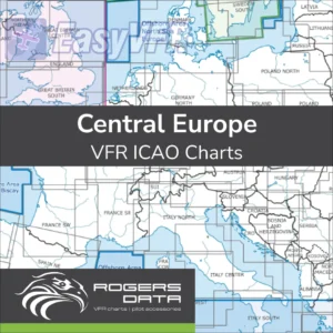 Rogers Data Central Europe VFR ICAO Chart 500k