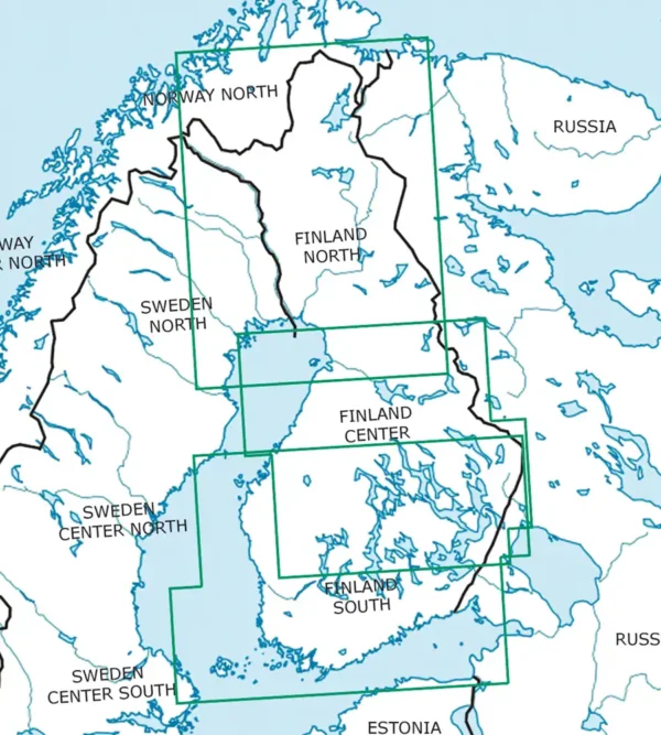 Rogers Data Scandinavia VFR ICAO Chart 500k – Bild 8