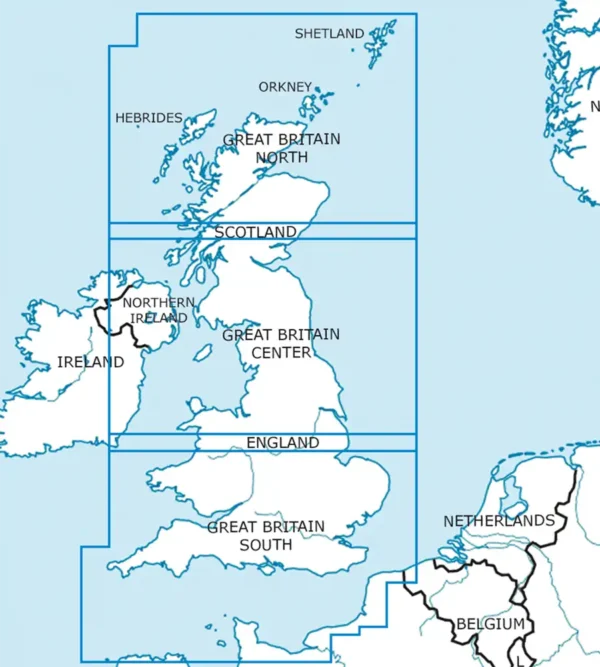 Rogers Data Great Britain & Ireland VFR ICAO Chart 500k - Image 10