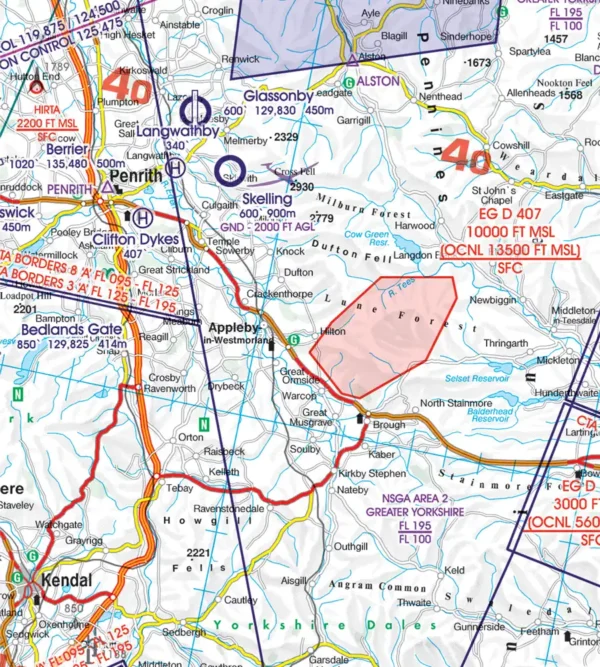 Rogers Data Great Britain & Ireland VFR ICAO Chart 500k - Image 5