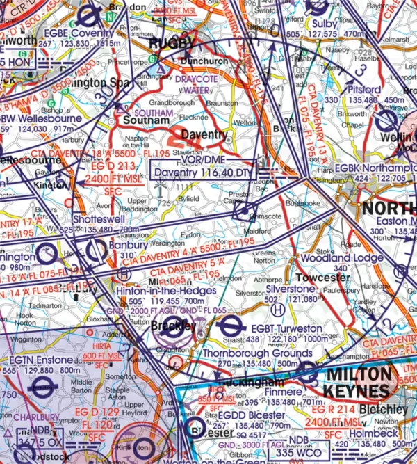 Rogers Data Great Britain & Ireland VFR ICAO Chart 500k - Image 7