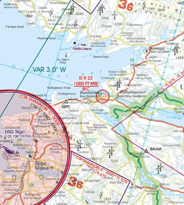 Rogers Data Full Europe Coverage VFR ICAO Chart 500k – Bild 17