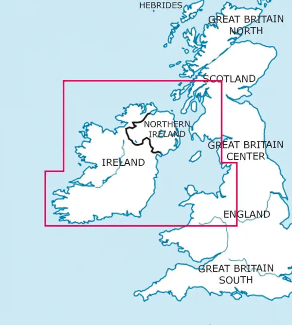 Rogers Data Great Britain & Ireland VFR ICAO Chart 500k - Image 9