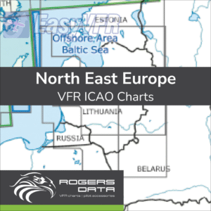 Rogers Data North East Europe VFR ICAO Chart 500k