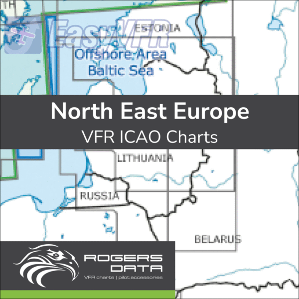 Rogers Data North East Europe VFR ICAO Chart 500k