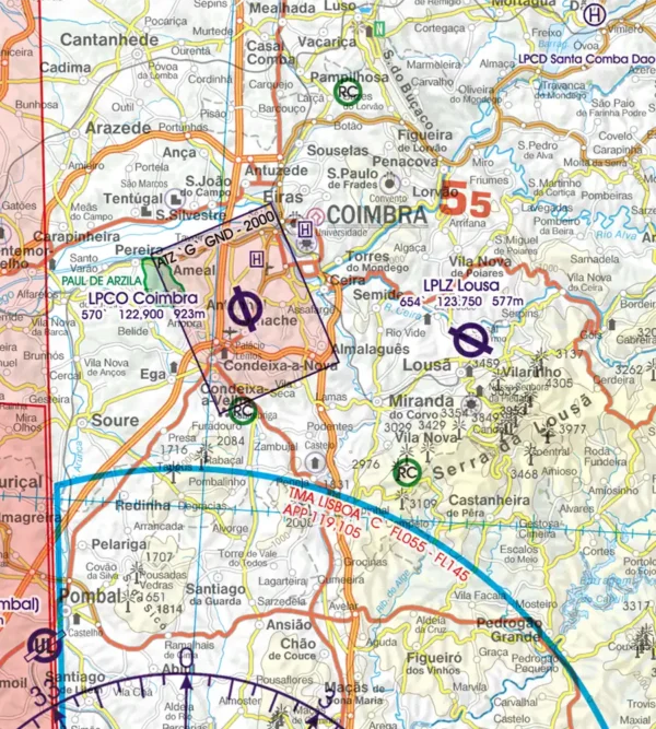 Rogers Data Spain & Portugal VFR ICAO Chart 500k - Image 6