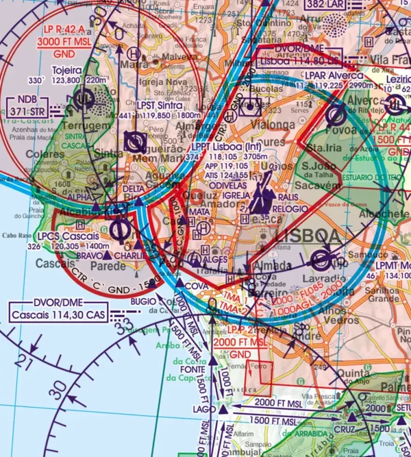 Rogers Data Full Europe Coverage VFR ICAO Chart 500k – Bild 14