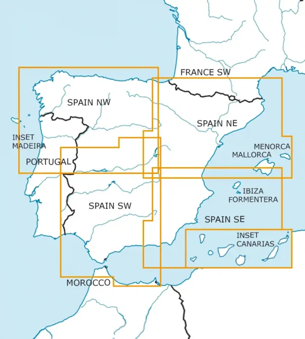 Rogers Data Spain & Portugal VFR ICAO Chart 500k - Image 9