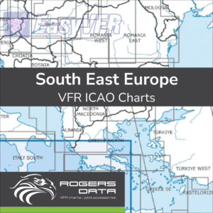 Rogers Data South East Europe VFR ICAO Chart 500k