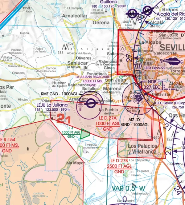 Rogers Data Full Europe Coverage VFR ICAO Chart 500k – Bild 16