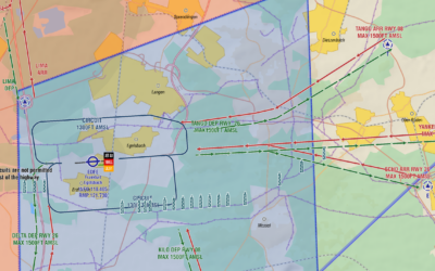 NEW – In map VFR Arrival and Departure routes!